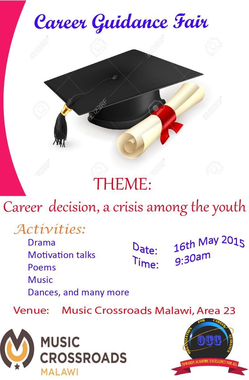1st Career Guidance Fair 2015 poster