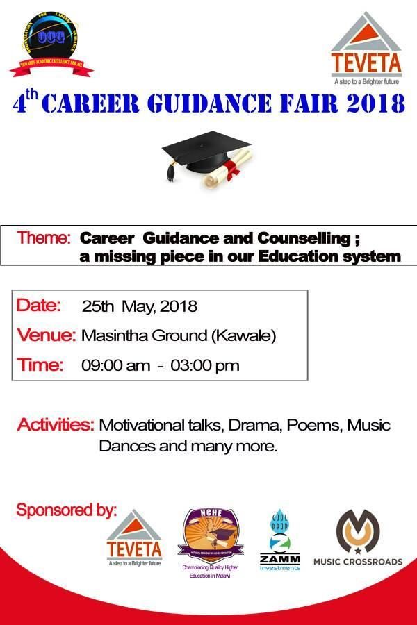 4th Career Guidance Fair 2018 poster