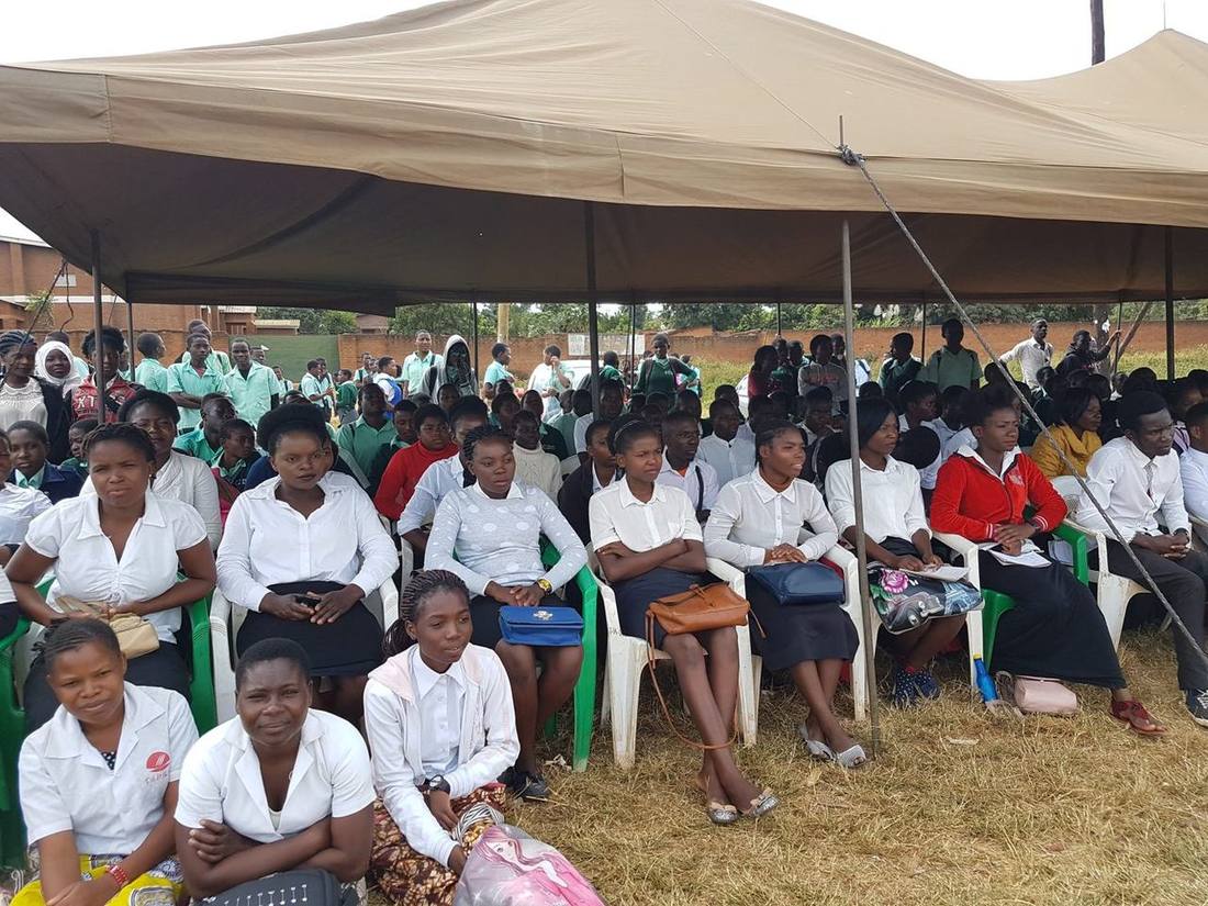 Career fair participants