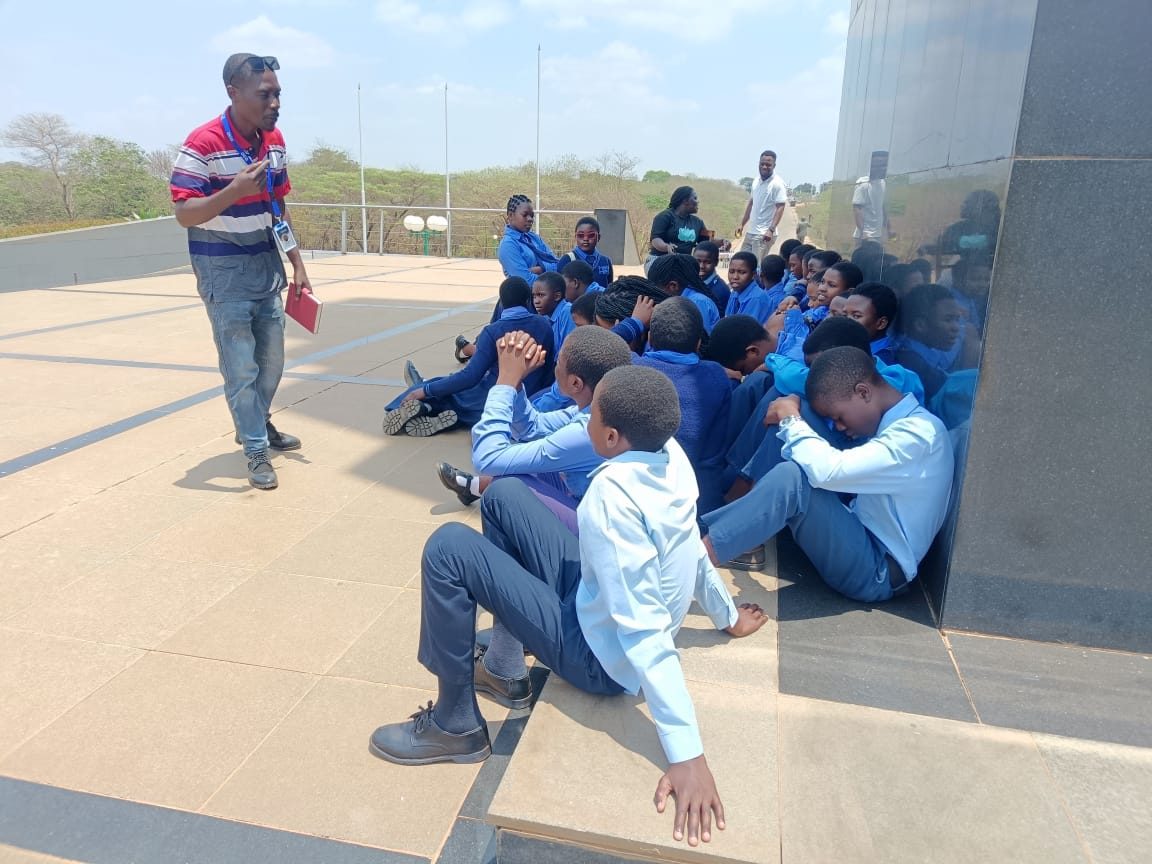 Career Talk on an Education Visit for Maya Private Sec School